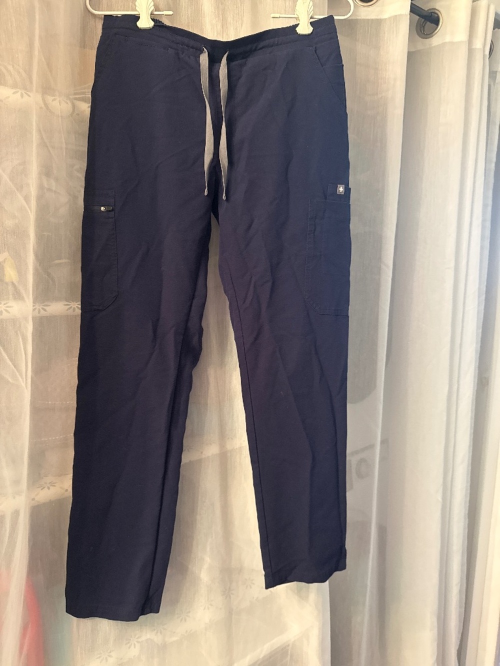 Figs yola navy scrub pants